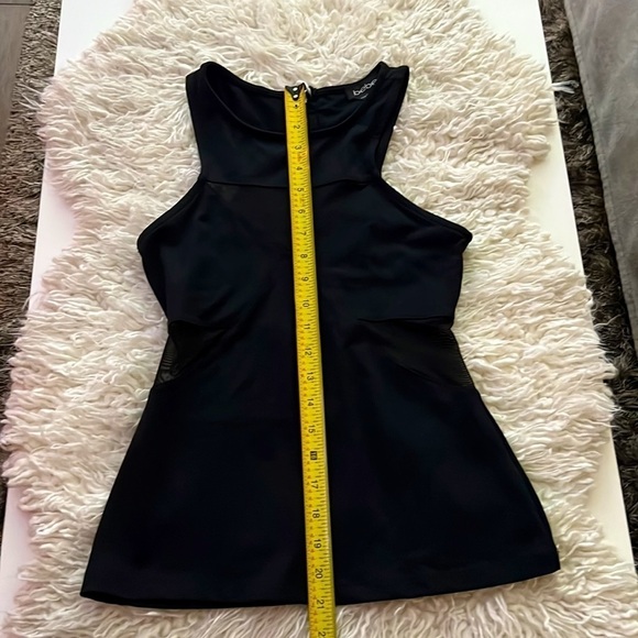 Bebe Gorgeous Cut-out with Sheer Dressy Top! π»π - Picture 12 of 15